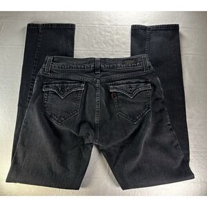 Levis 542 Women's 30x32 Pencil Jeans 10 Medium Faded Black Denim